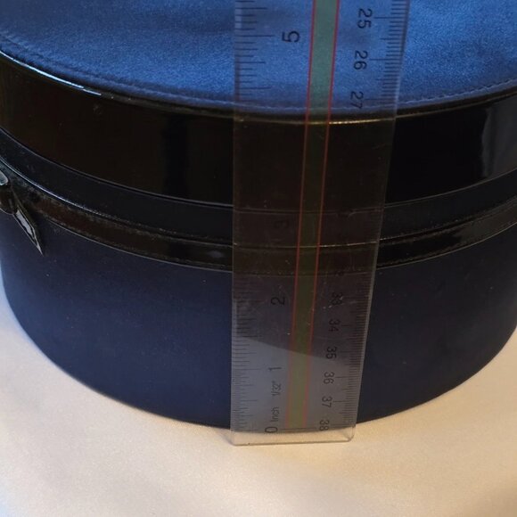 Dior Midnight Poison Coffret Round Box Makeup Storage Case LARGE, RARE & NEW - Picture 2 of 11